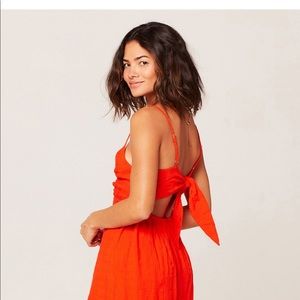 L*Space Sophia Dress - Red/S